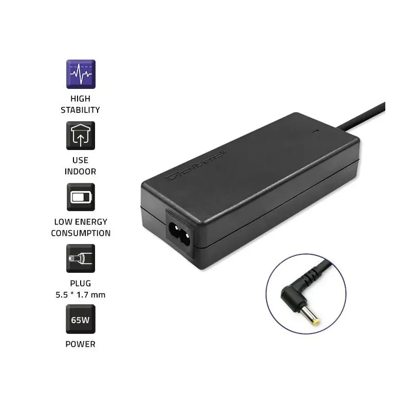 Zasilacz sieciowy Qoltec do Acer 65W | 19V | 3,42A | | PartsPC.pl