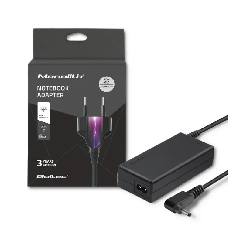 Zasilacz Qoltec do Asus 45W 19V 2,37A 4.0*1.35 | PartsPC.pl
