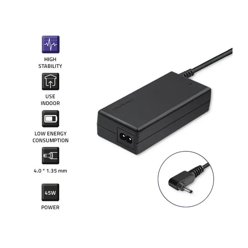 Zasilacz Qoltec do Asus 45W 19V 2,37A 4.0*1.35 | PartsPC.pl
