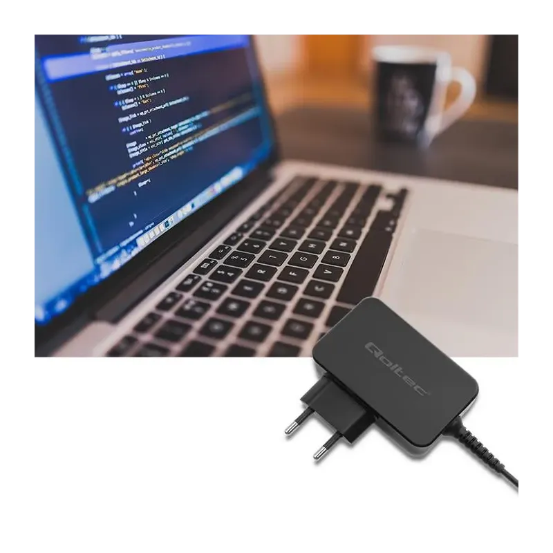 Zasilacz sieciowy Qoltec uniwersalny do laptopa 30W | 8 | PartsPC.pl