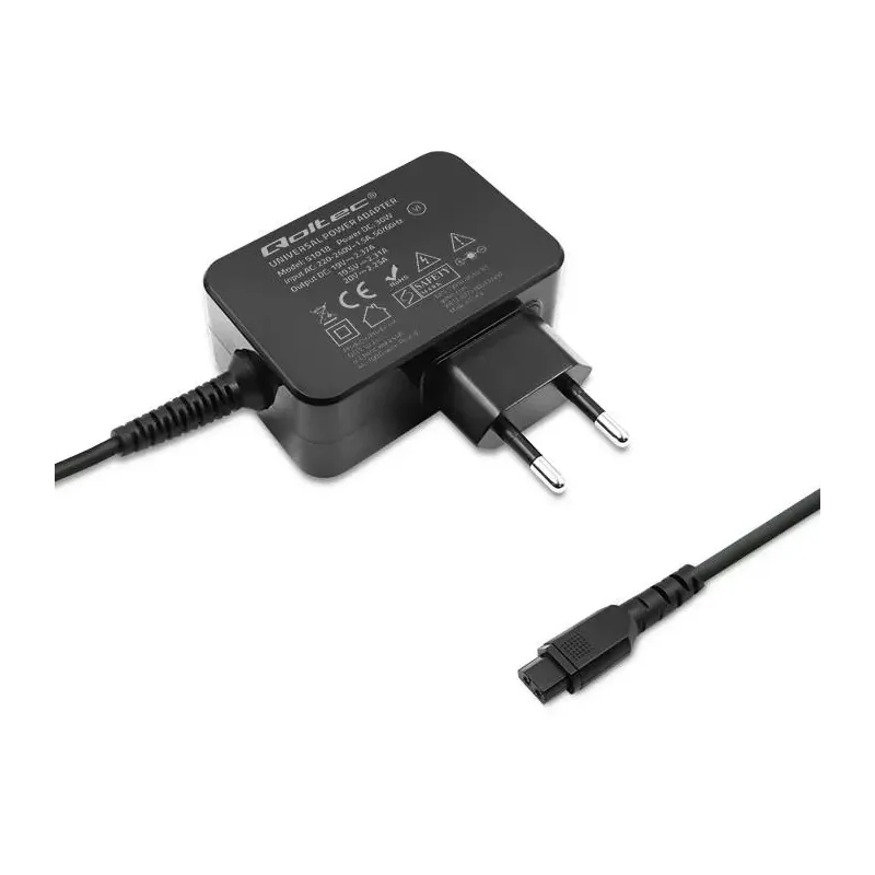 Zasilacz sieciowy Qoltec uniwersalny do laptopa 30W | 8 | PartsPC.pl