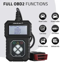 Tester cyfrowy Qoltec diagnostyczny ProLine | OBDII EOBD | PartsPC.pl
