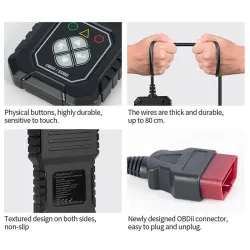 Tester cyfrowy Qoltec diagnostyczny ProLine | OBDII EOBD | PartsPC.pl