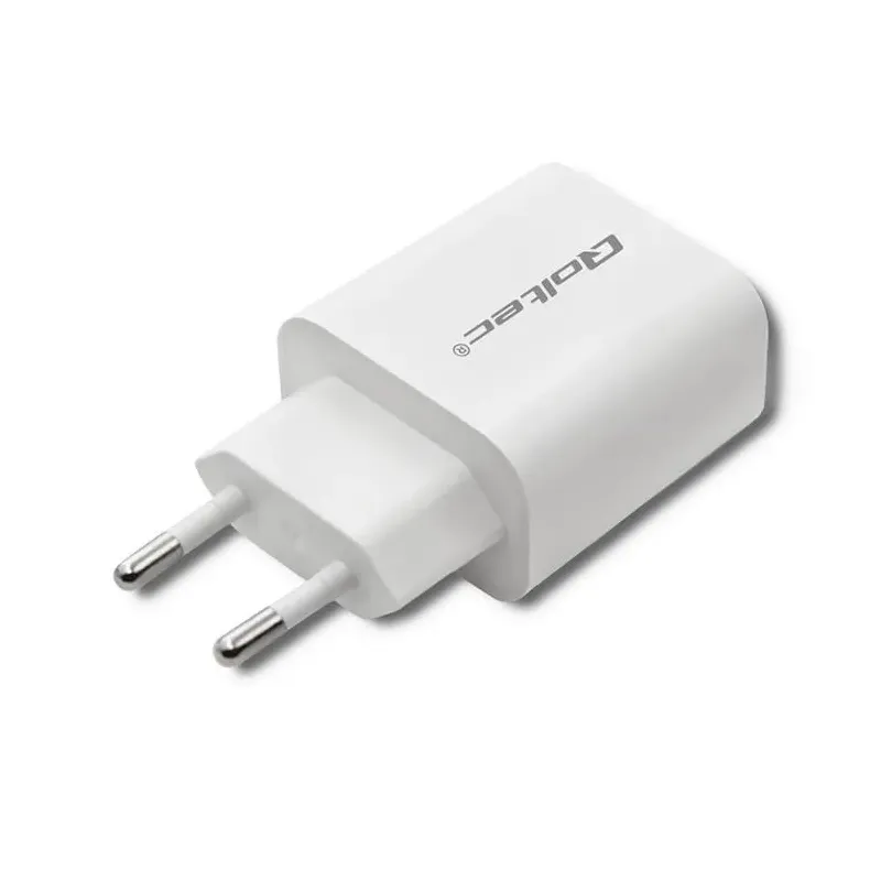 Ładowarka sieciowa Qoltec 18W | 5-12V | 1.5-3A | USB typ | PartsPC.pl