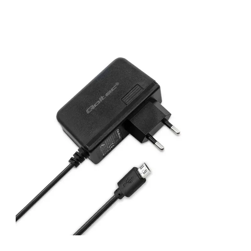 Ładowarka sieciowa Qoltec 15W | 5V | 3A | micro USB | PartsPC.pl
