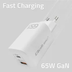 Ładowarka sieciowa Qoltec 65W GaN ULTRA | 5-20V | | PartsPC.pl