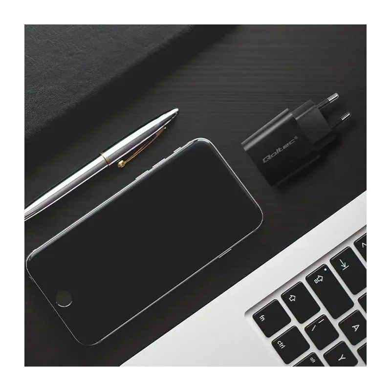 Ładowarka sieciowa Qoltec Super Quick PD | USB-C | 20W | | PartsPC.pl