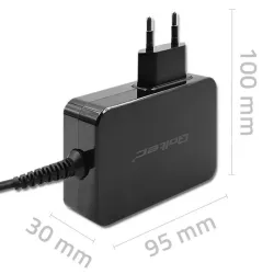 Ładowarka sieciowa Qoltec GaN POWER PRO | 1xUSB-C | 90W | PartsPC.pl