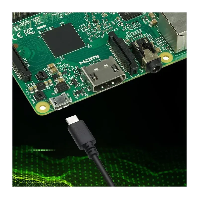 Ładowarka Qoltec Super FAST PD do Raspberry PI 4 | USB-C... | PartsPC.pl