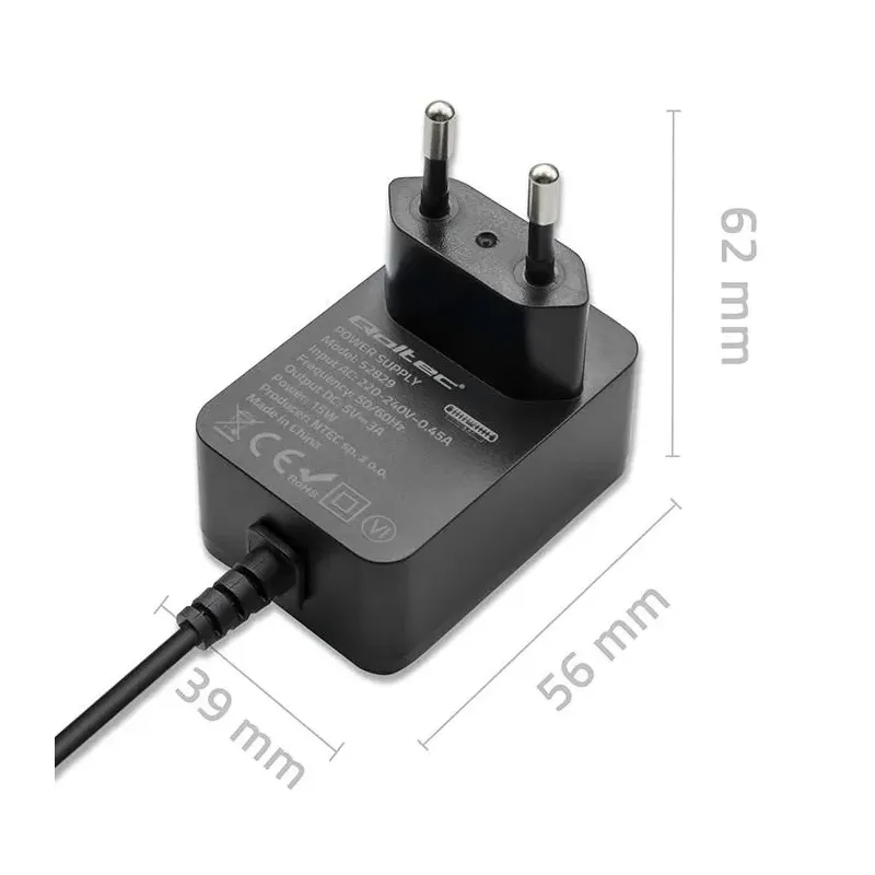 Ładowarka Qoltec Super FAST PD do Raspberry PI 4 | USB-C... | PartsPC.pl