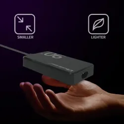 Ładowarka sieciowa Qoltec 90W GaN Super Fast SLIM | PD | | PartsPC.pl