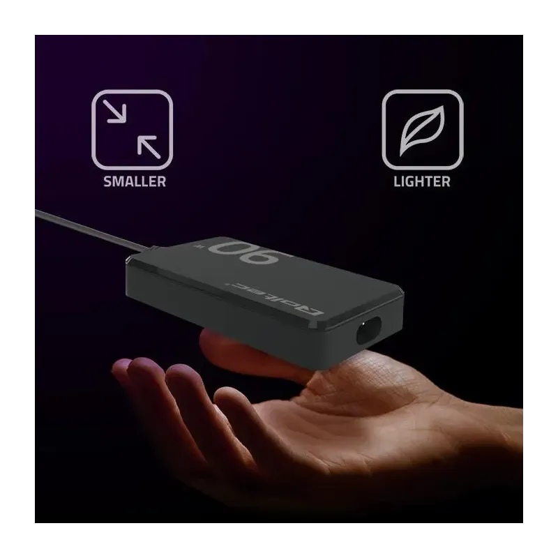 Ładowarka sieciowa Qoltec 90W GaN Super Fast SLIM | PD | | PartsPC.pl