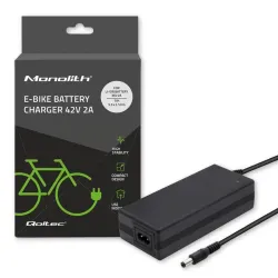 Ładowarka Qoltec do baterii roweru elektrycznego 36V | | PartsPC.pl