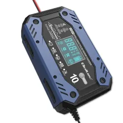 Ładowarka inteligentna Qoltec do akumulatora STD AGM GEL | PartsPC.pl