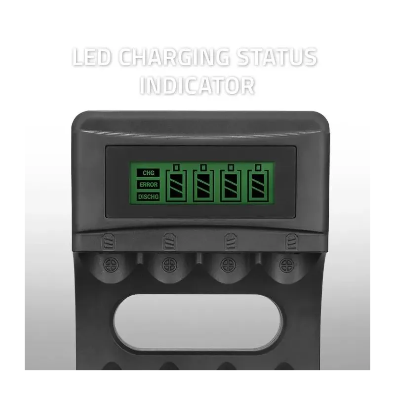 Ładowarka Qoltec do akumulatorków Ni-MH typu R03 AAA R6 | PartsPC.pl