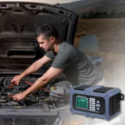 Ładowarka mikroprocesorowa Qoltec z testerem baterii i | PartsPC.pl