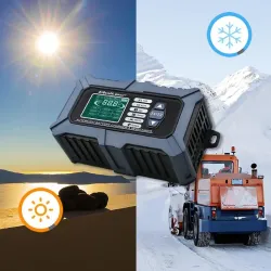 Ładowarka mikroprocesorowa Qoltec z testerem baterii i | PartsPC.pl