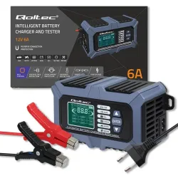 Ładowarka mikroprocesorowa Qoltec z testerem baterii i | PartsPC.pl