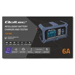 Ładowarka mikroprocesorowa Qoltec z testerem baterii i | PartsPC.pl