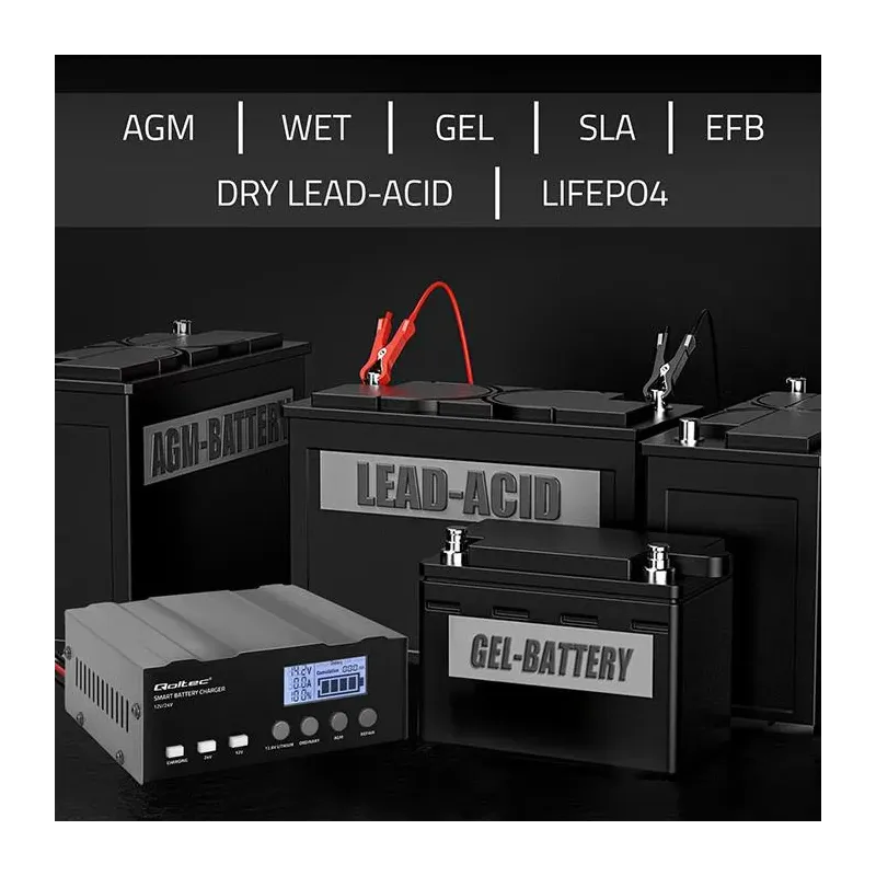 Ładowarka inteligentna Qoltec mikroprocesorowa 12V | | PartsPC.pl