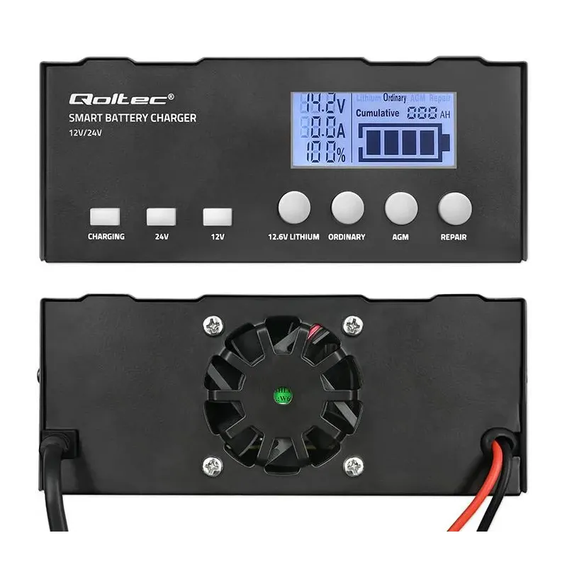 Ładowarka inteligentna Qoltec mikroprocesorowa 12V | | PartsPC.pl
