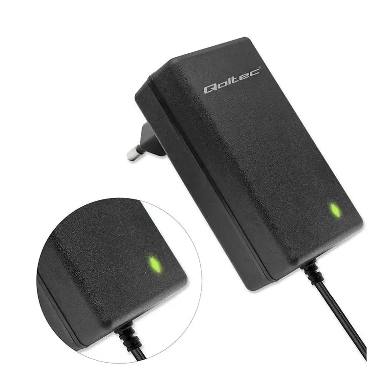 Ładowarka do akumulatora Qoltec AGM GEL STD 6V 12V | | PartsPC.pl