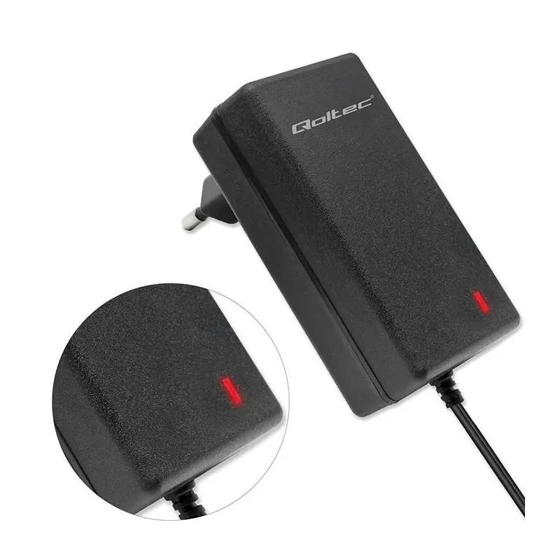 Ładowarka do akumulatora Qoltec AGM GEL STD 6V 12V | | PartsPC.pl