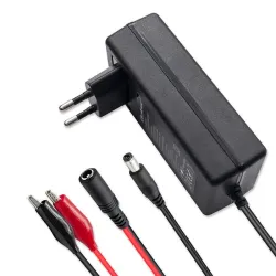 Ładowarka do akumulatora Qoltec AGM GEL STD 6V 12V | | PartsPC.pl