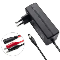 Ładowarka do akumulatora Qoltec AGM GEL STD 6V 12V | | PartsPC.pl