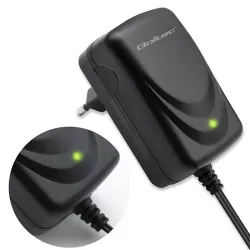 Ładowarka do akumulatora Qoltec AGM GEL STD 12V | 1A | | PartsPC.pl