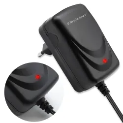 Ładowarka do akumulatora Qoltec AGM GEL STD 12V | 1A | | PartsPC.pl