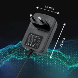 Ładowarka do akumulatora Qoltec AGM GEL STD 12V | 1A | | PartsPC.pl