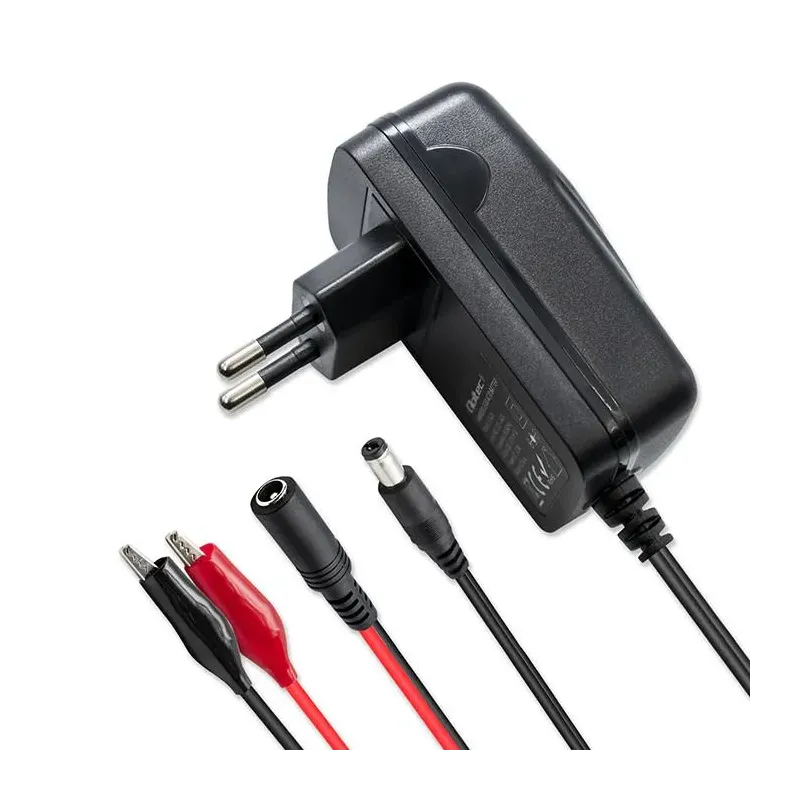 Ładowarka do akumulatora Qoltec AGM GEL STD 12V | 1A | | PartsPC.pl