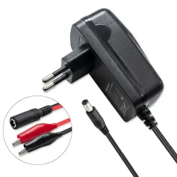 Ładowarka do akumulatora Qoltec AGM GEL STD 12V | 1A | | PartsPC.pl