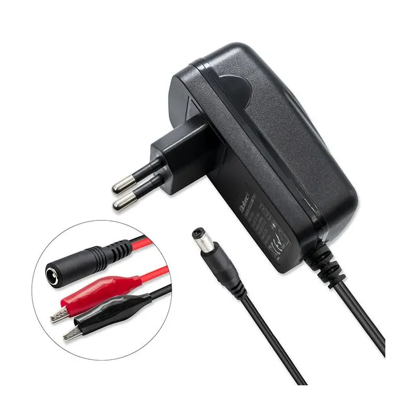 Ładowarka do akumulatora Qoltec AGM GEL STD 12V | 1A | | PartsPC.pl