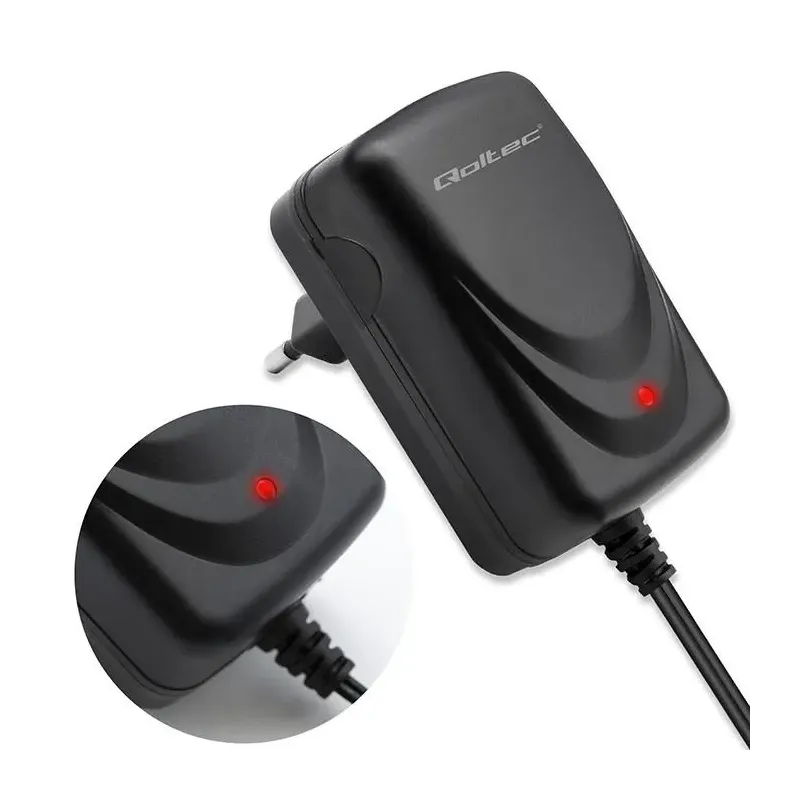 Ładowarka do akumulatora Qoltec AGM GEL STD 6V | 1A | | PartsPC.pl