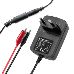 Ładowarka do akumulatora Qoltec AGM GEL STD 6V | 1A | | PartsPC.pl