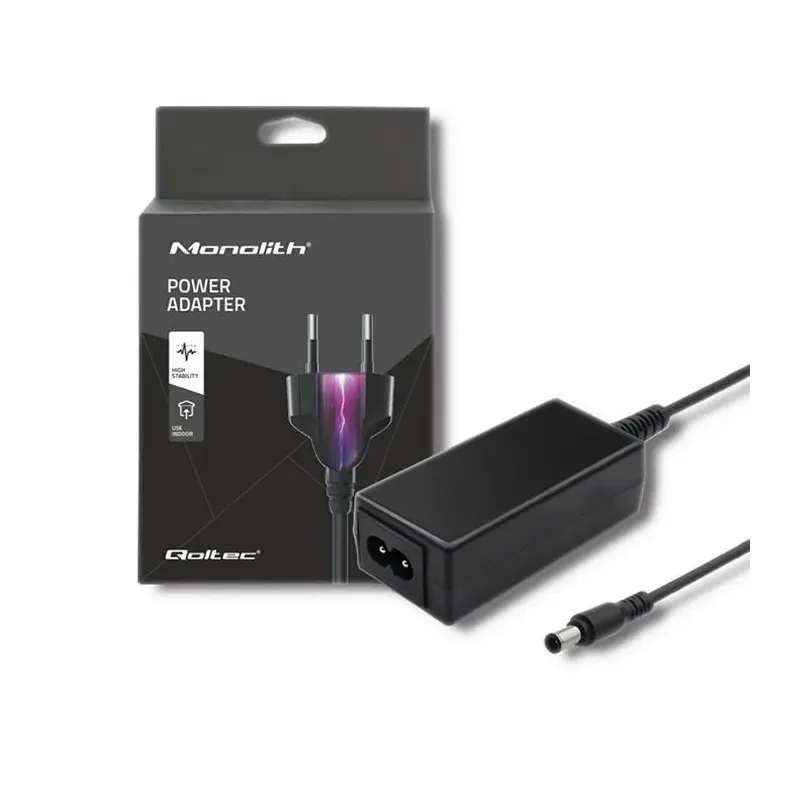 Zasilacz sieciowy Qoltec do monitora LG 25W | 19V | 1.3A | PartsPC.pl
