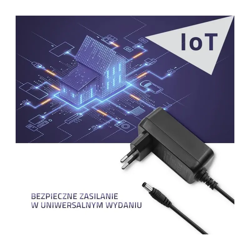 Zasilacz sieciowy Qoltec wtyczkowy 27W | 9V | 3A | | PartsPC.pl