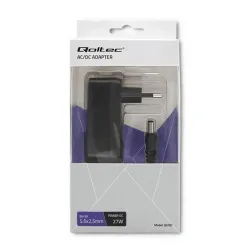 Zasilacz sieciowy Qoltec wtyczkowy 27W | 9V | 3A | | PartsPC.pl