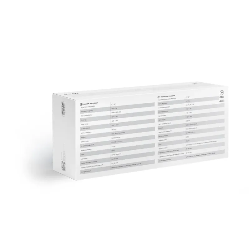 Uchwyt biurkowy na monitor SAVIO UM-01, 17’’ – 32’’, 2 – | PartsPC.pl