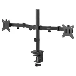 Uchwyt biurkowy na monitory SAVIO UM-03, 17’’ - 32’’, 2x | PartsPC.pl