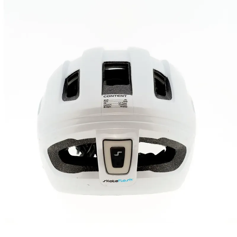 Kask rowerowy SkateFlash Atomic White | PartsPC.pl