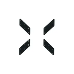 Adapter uniwersalny Techly VESA 200x200 do 400x400 | PartsPC.pl