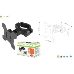 Uchwyt na słup Techly 13"-30", 10kg obrotowy | PartsPC.pl