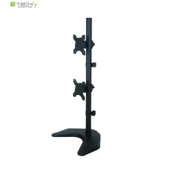 Uchwyt biurkowy LCD/LED Techly 13"-27" 20kg, 2 monitory, | PartsPC.pl