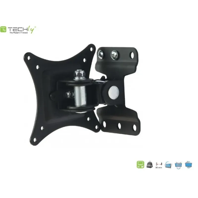 Uchwyt ścienny Techly 13"-30", 23kg obrotowy | PartsPC.pl