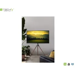 Stojak podłogowy Techly 45"-65", 35kg drewno | PartsPC.pl