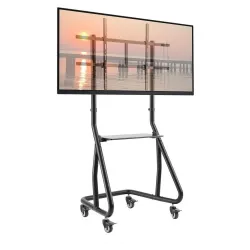 Stojak mobilny Techly 60"-105", 100kg Z półką | PartsPC.pl