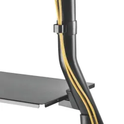 Stojak mobilny Techly 60"-105", 100kg Z półką | PartsPC.pl